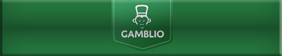 gamblio casino logo green banner