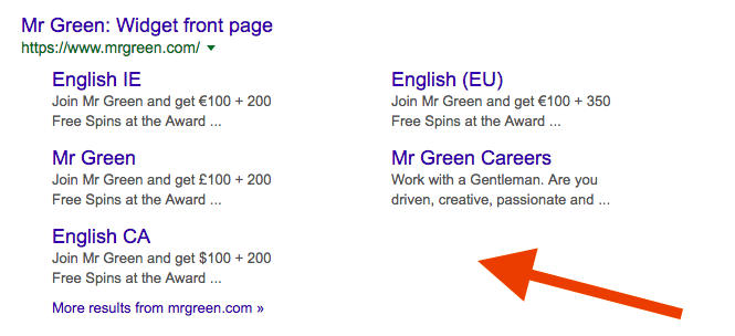 Mr Green Google Search